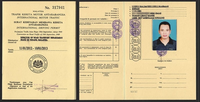 International Driving Permit (IDP)