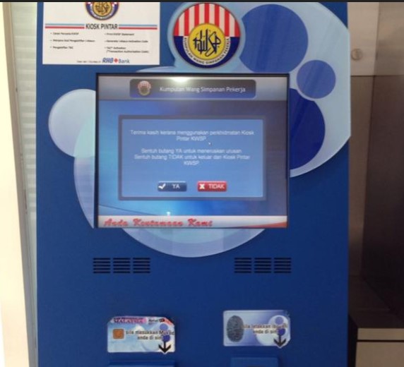 kiosk KWSP