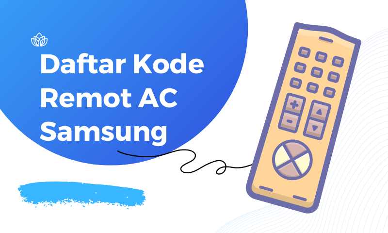 Daftar Kode Remot AC Samsung