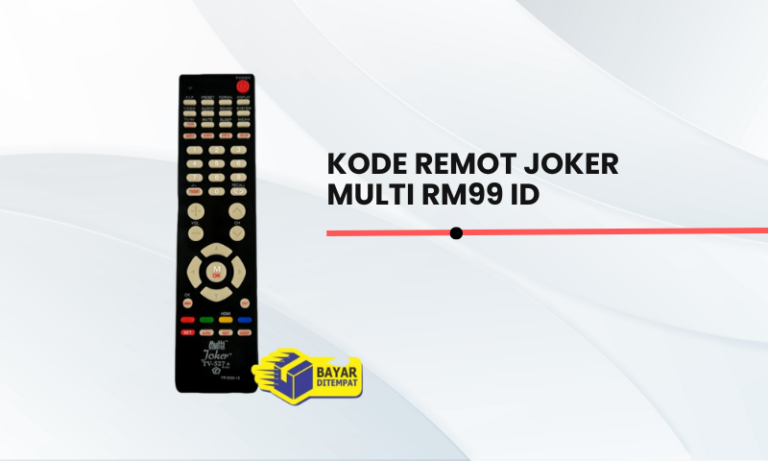 Kode Remot Joker Multi RM99 Id