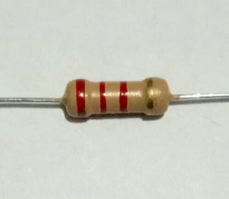 Jenis dan Warna Resistor 2K2