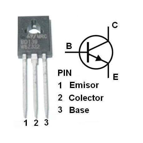 transistor BD139 sebagai saklar