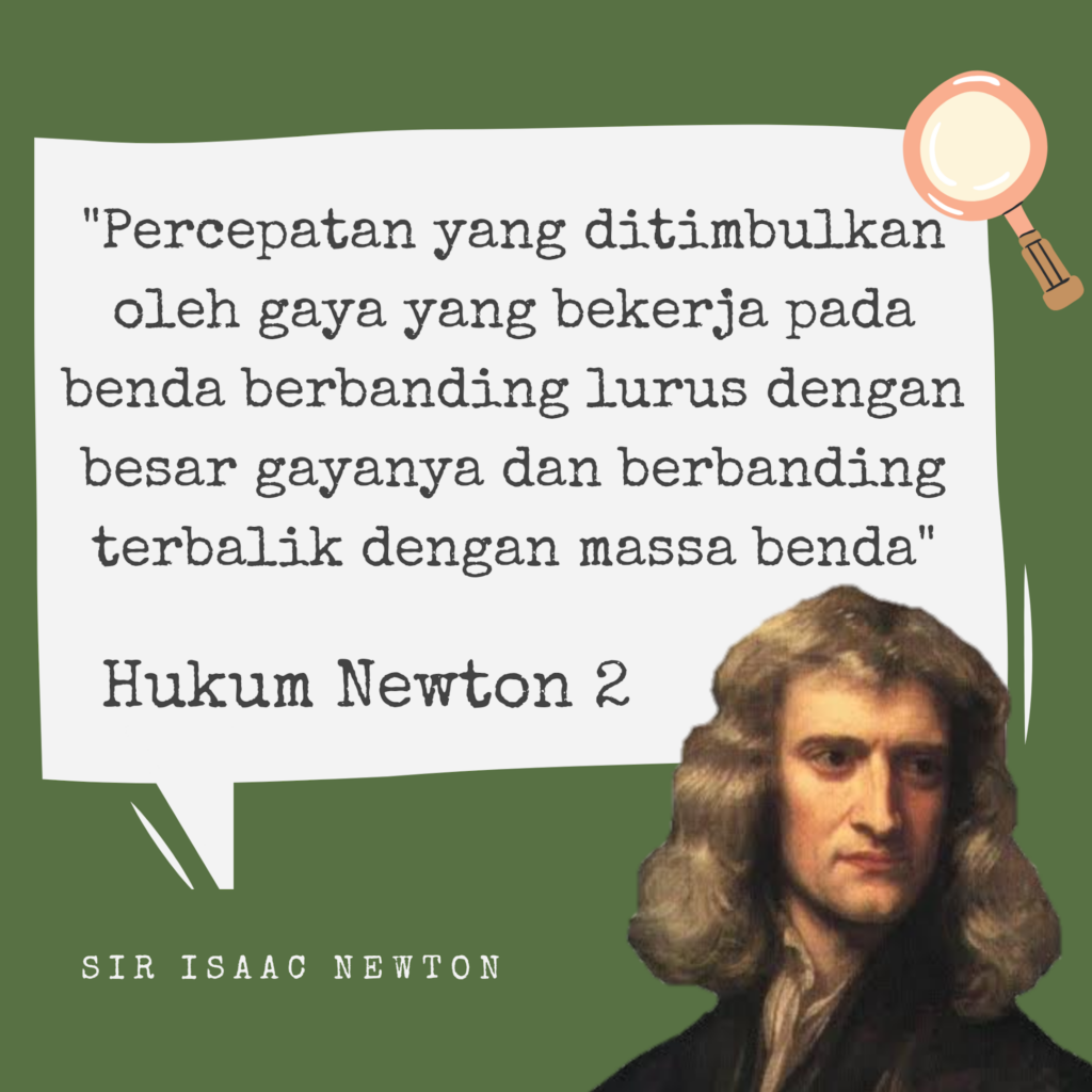 Bunyi Hukum Newton 2