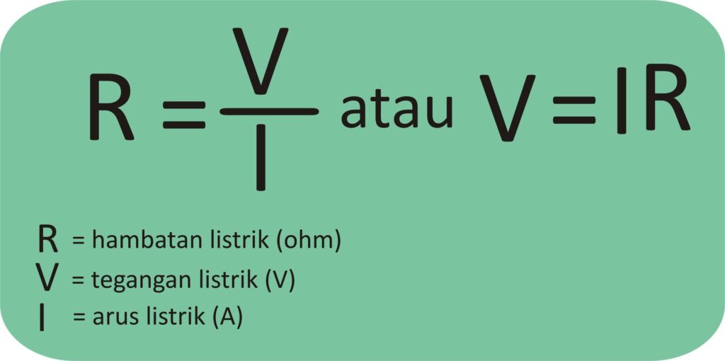 Bunyi Hukum Ohm, Rumus, Contoh Soal Dan Penerapannya