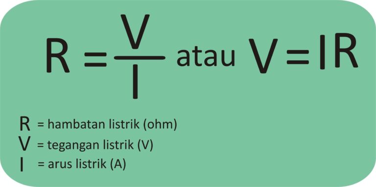 Hukum Ohm, Hukum Dasar Perhitungan Rangkaian Listrik Komponen Elektronik